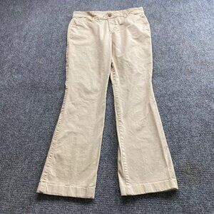 Old‎ Navy pants Women's 8 khaki Boot-Cut Stretch Causal Business Office Wear